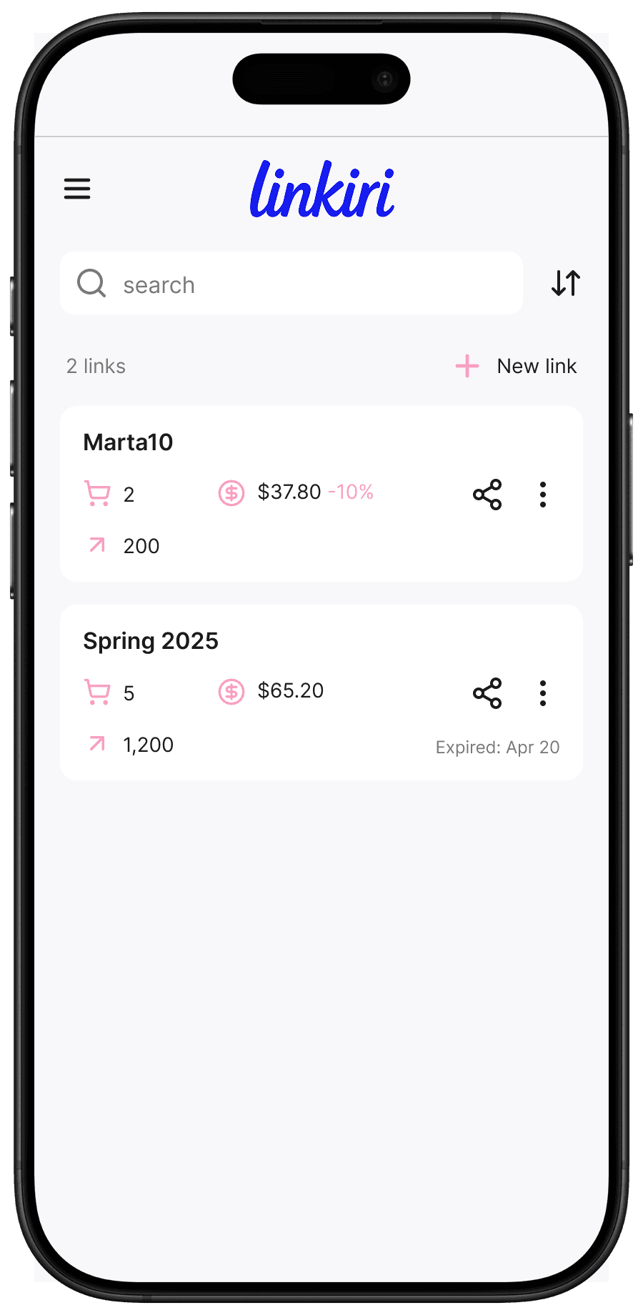 Create links to shopify cart sharable for social media campaigns